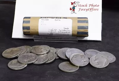 Buffalo Nickel Roll (40 Coins $2 Face) - No Dates • $13