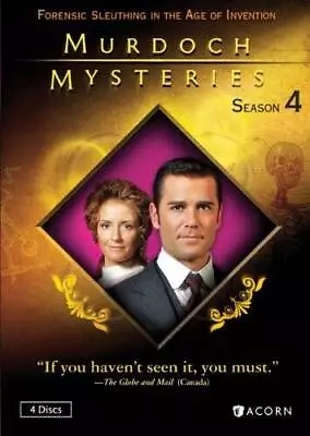 Murdoch Mysteries Season Four - Dvd - Very Good • $13.28