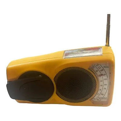 $29.99 • Buy FreePlay Driven Portable Wind-Up Self Powered AM/FM Radio Flashlight Yellow