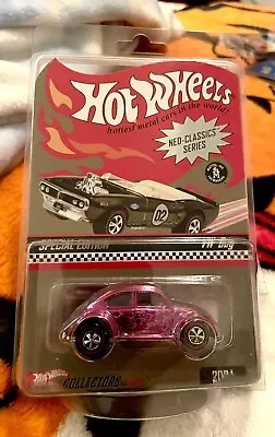 Hot Wheels RLC Pink VW Bug Neo Classics 2004 Special Edition #4082/10000 • $35