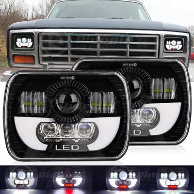 2x H6054 7x6  120W Sealed Beam LED Headlight For E-250 E-350 Isuzu Toyota Pickup • $59.98