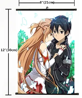 Hot Anime Sword Art Online Wall Poster Scroll Home Decor Cosplay 1426 • $5.12