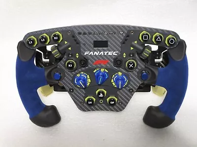 Fanatec Podium Blue F1 Steering Wheel Limited Edition- Great Item - 🚚💨 • $550