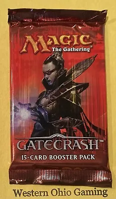 Magic The Gathering Gatecrash Booster Pack NEW MTG TCG CCG Vizkopa Guildmage Art • $10.99