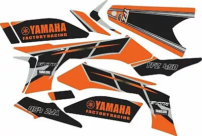 Graphic Kit For 2003-2008 Yamaha YFZ450 YFZ 450 ATV Decals Stickers  Orange • $117.91