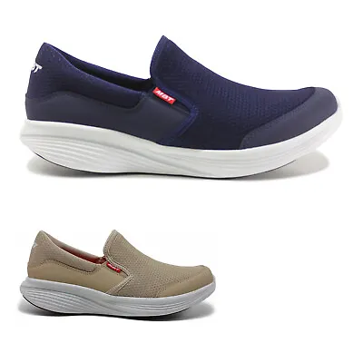 MBT Womens Trainers Modena III Casual Slip On Low Top Leather Textile • $123.04