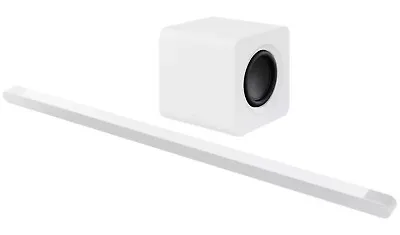 Samsung HW-S801B/XU 3.1.2 Ultra Slim Soundbar With Subwoofer Dolby Atmos - White • £299.99