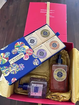 L'Occitane Arlestene 7 Piece Gift Set French Soap NEW IN GIFT BOX Ships FREE • $69.97