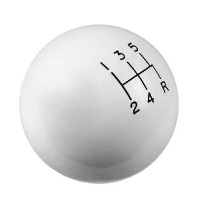 Hurst 1630014 Shift Knob - White 5 Speed M12X1.75 Threads • $71.83