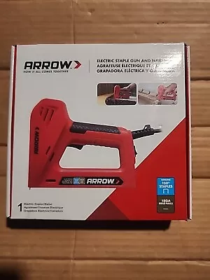 ARROW T50ACN CORDED STAPLE GUN AND NAILER Open Box New • $29.50