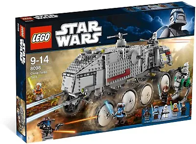 LEGO STAR WARS 8098 Clone Turbo Tank BRAND NEW Use Code MARSAVE $50 OFF • $799