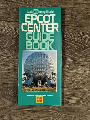 Vtg Original 1983 Epcot Center Walt Disney World Guide Book Booklet Kodak • $12.99