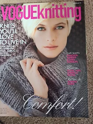 Vogue Knitting Magazine Winter 2011/12 • $8.99