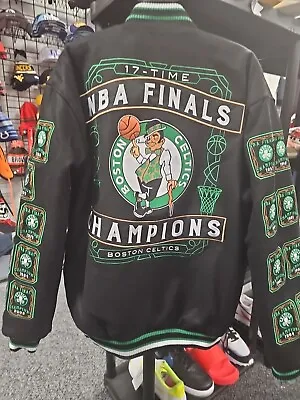 Boston Celtics 17x Champ Reversible Jacket • $229.99