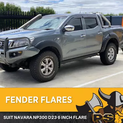 Nissan Navara NP300 Fender Flares Wheel Arches D23 2014-2018 Guard Wheel • $279