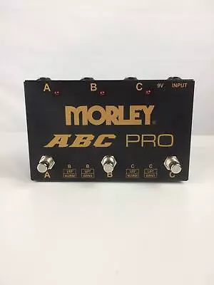 Very Good Morley ABC Pro 3-Button Switcher/Combiner Pedal • $213.44