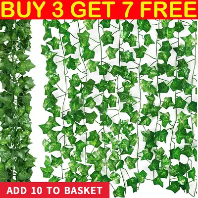 Artificial Hanging Plant Fake Vine Ivy Leaf Greenery Garland Wedding Party Decor • £2.50