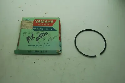 NOS Yamaha Piston Ring .25 1st O/S (1 RING) 76-77 YZ250 313-11611-10 • $30