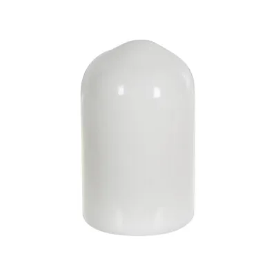 White Vinyl Rubber Flexible Round Tube Tubing Pipe End Cover Caps • $8.28