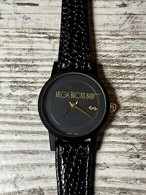 Mega Bucks Baby Quartz Watch Genuine Leather Band- Brand New! UNIQUE • $9.99