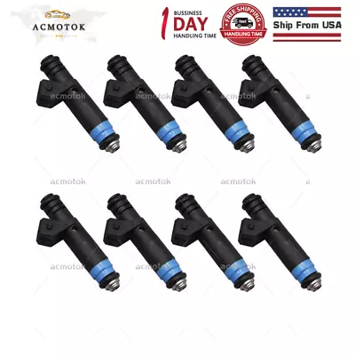 Set(8) 80LB 850cc Fuel Injectors For GM   #110324 FI114992 • $93.95