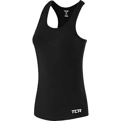 TCA Womens Tech Racerback Running Vest Tank Top Vests • £8.49