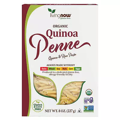 NOW FOODS Quinoa Penne Organic - 8 Oz. • £8.91