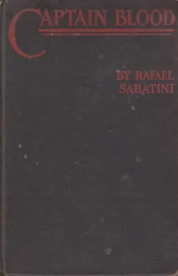 Captain Blood: His Odyssey 1922 Rafael Sabatini Vintage HC N.C. Wyeth 1st Ed 4th • $29.89