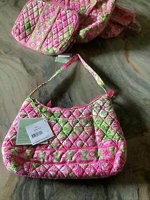 Vera Bradley Molly Petal Pink Hobo Bag NWT Retail $44 • $24.95