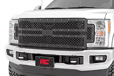 Rough Country 70213 Black Steel Mesh Grille For 17-19 F-250 F-350 Super Duty • $259.95