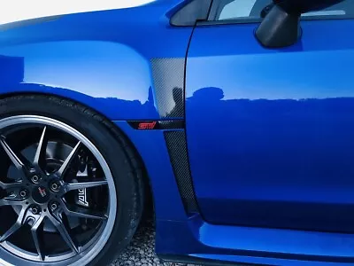 Crux Moto Fender Gill Vinyl Overlay Air Release Fits WRX & STi 2015 - 2020  • $19.99