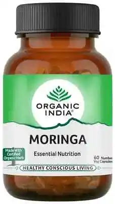 Organic India Moringa Capsules  (Pack Of 2 X 60  = 120caps) Essential Nutrition • $23