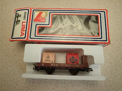 HO Gauge Lima 302861 Flat Wagon With Container Load FS Italia Unused • £32.99