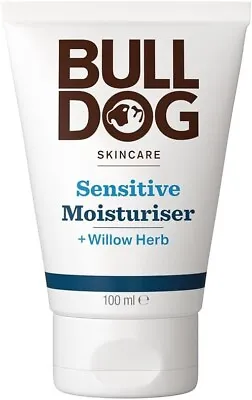 BULLDOG Skincare - Sensitive Skin Moisturiser For Men 100ml Hydrating Soothing • £5.19