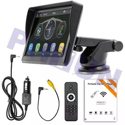 7  Car Stand Monitor Display Multimedia Player Bluetooth For Carplay & Camera US • $67.15