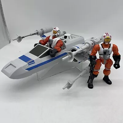 Hasbro Star Wars Mashers X Wing Fighter With 2 Pilot Figures • £12.99