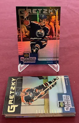 1999 UD McDonalds Wayne Gretzky Record For The Performance Complete 15-Card Set • $12.95