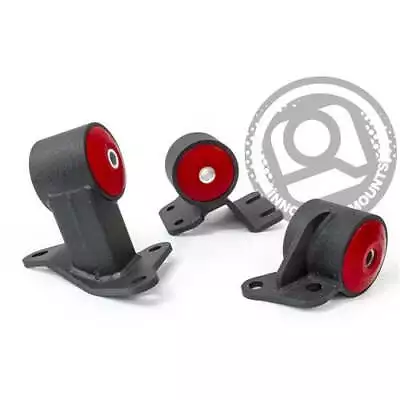 Innovative For 90-93 Integra B-Series Black Steel Mounts 75A Bushings • $222.50