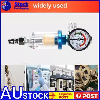 Spray Gun Air Regulator Pressure Gauge Water Trap Filter Tool Compressors Tools • $18.92