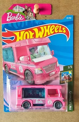 Hot Wheels 2021 - BARBIE MOTORHOME [PINK] VHTF NEAR MINT HW GETAWAY COMBINE POST • $24.95