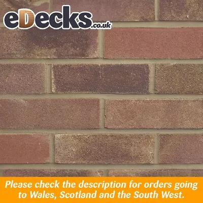 LBC Heather 65mm Bricks Pack Of 390 Garden Wall House Extension • £632.99