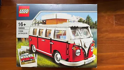 New Genuine Lego Creator Expert 10220 Volkswagen T1 Camper Van Free Postage • $240