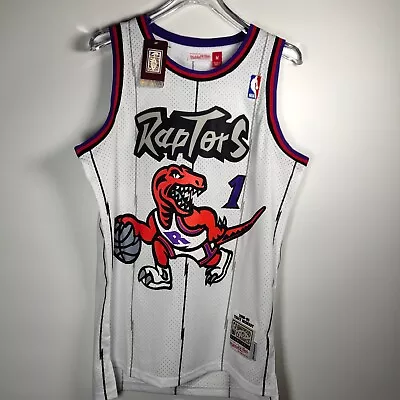 Tracy Mcgrady  #1 Men 98-99 Season Retro White Jerseyembroidery • $42.80