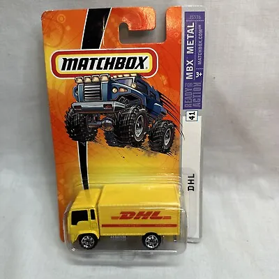 Matchbox  2006 Mbx Metal Dhl Delivery Truck #41 Yellow Lt009 • $12