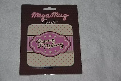 Mega Mug Coaster Yummy Mummy Mothers Day Birthday Christmas Xmas • £0.99