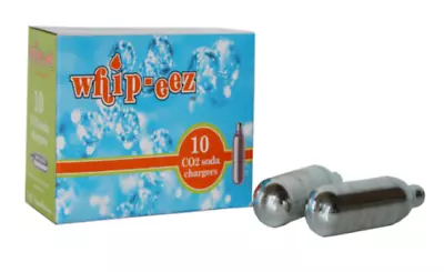 100 WHIP-EEZ Co2 SODA CHARGERS/CARTRIDGES For SODA SIPHON - C02 MAKE SELTZER  • $69