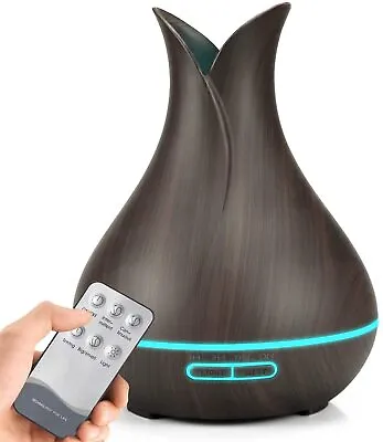 $23.59 • Buy 550ML Aroma Aromatherapy Diffuser LED Oil Ultrasonic Air Humidifier Purifier AUS