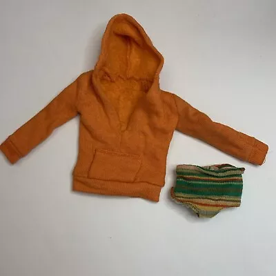 VTG Ken Doll Skin Diver #1406 Orange Sweatshirt Swim & Trunks Striped Swimsuit • $19.99