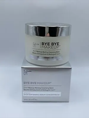 It Cosmetics Bye Bye Makeup 3-In-One Remover Melting Cleansing Balm 2.82 Oz NIB • $18.50