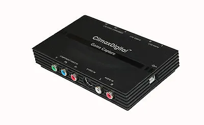 ClimaxDigital Game Capture 1080i HD On Your TV Record PS3/Xbox At 480P To PC • £39.99